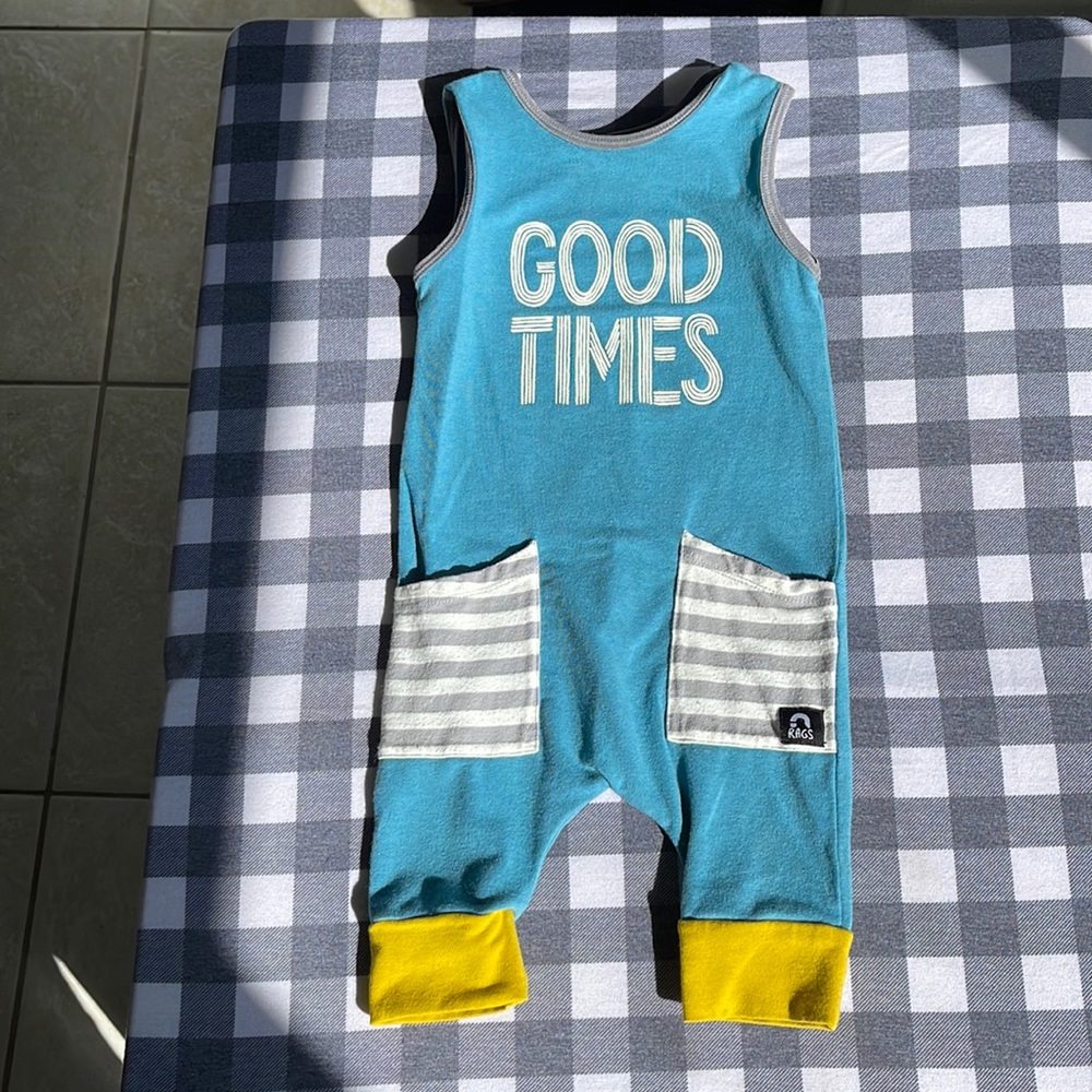 Rags to Raches romper